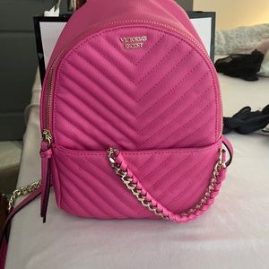 Victoria secret backpack purse
